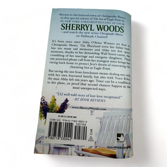The Inn at Eagle Point by Sherryl Woods Paperback Book Chesapeak Shores Novel - Picture 2 of 3